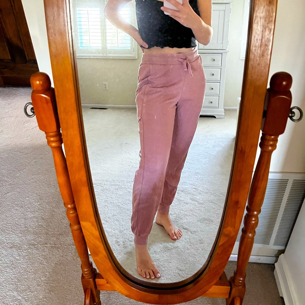 Cozy Pink Sweatpants Size M